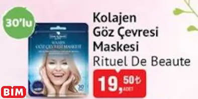 RİTUEL DE BEAUTE KOLAJEN GÖZ ÇEVRESİ MASKESİ RİTUEL DE BEAUTE KOLAJEN GÖZ ÇEVRESİ MASKESİ